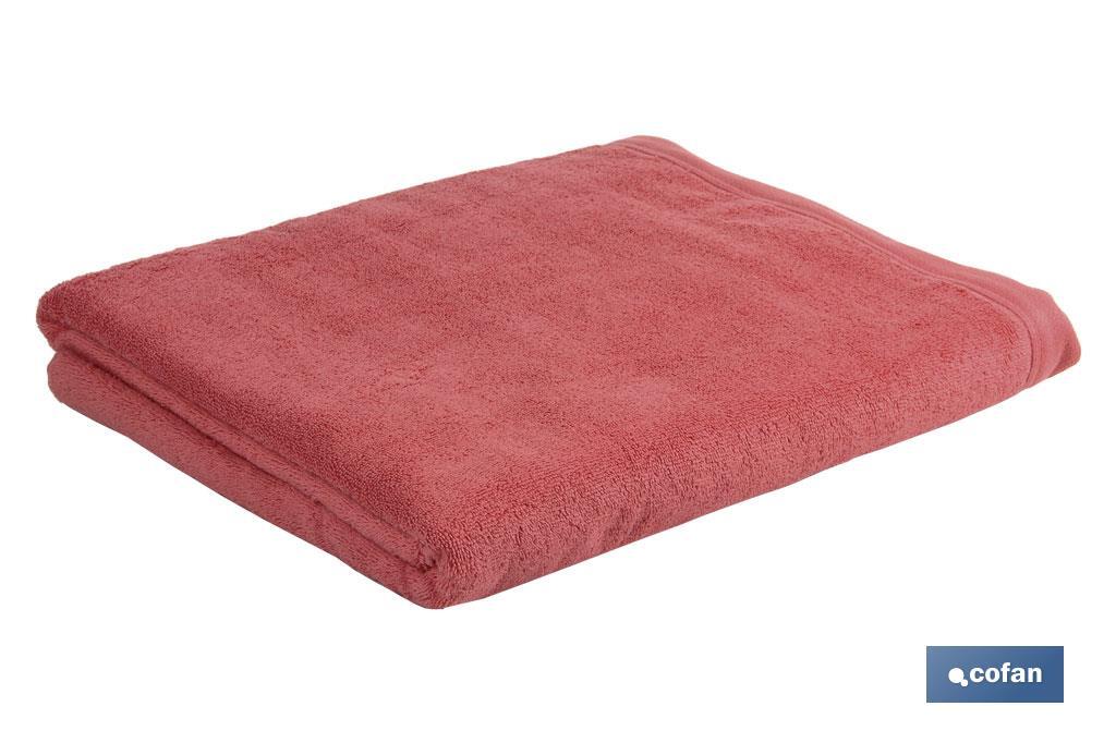 Toalha de rosto Cor coral I 100% algodão I Gramagem 580g/metro I Medidas 50 x 100 cm - Cofan