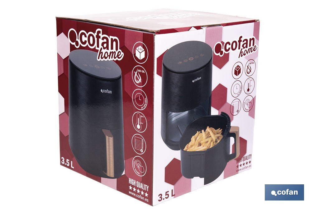Air fryer | 3.5-litre capacity - Cofan