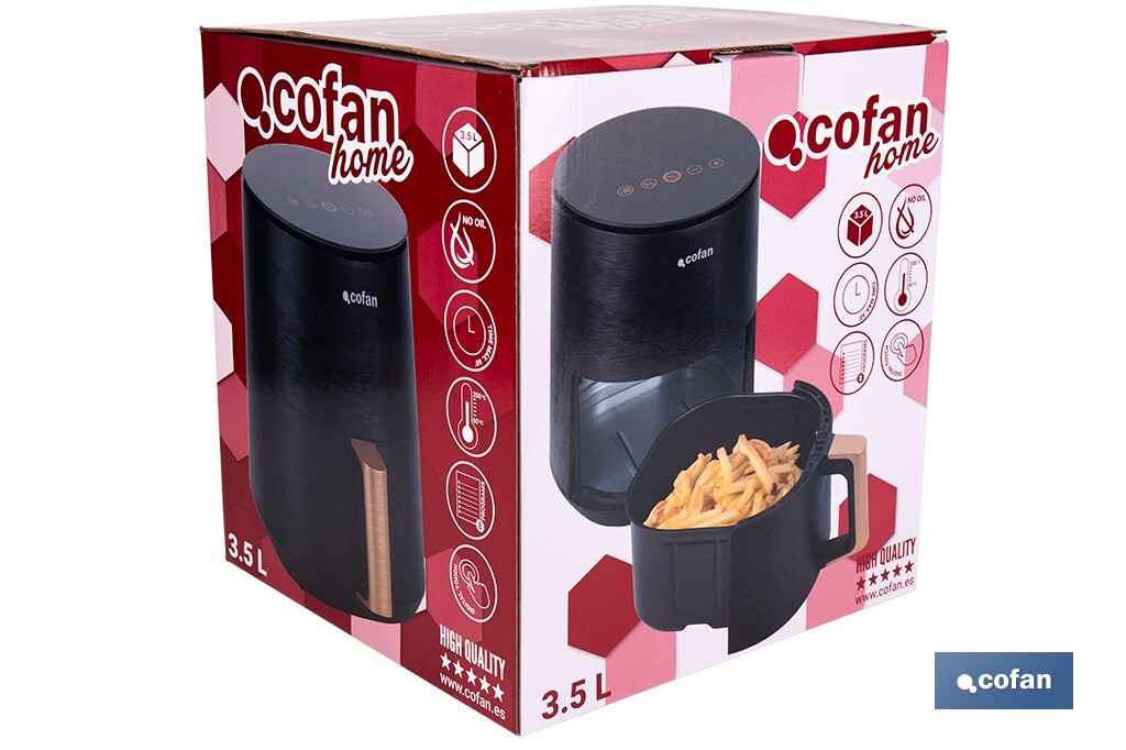 Air fryer | 3.5-litre capacity - Cofan