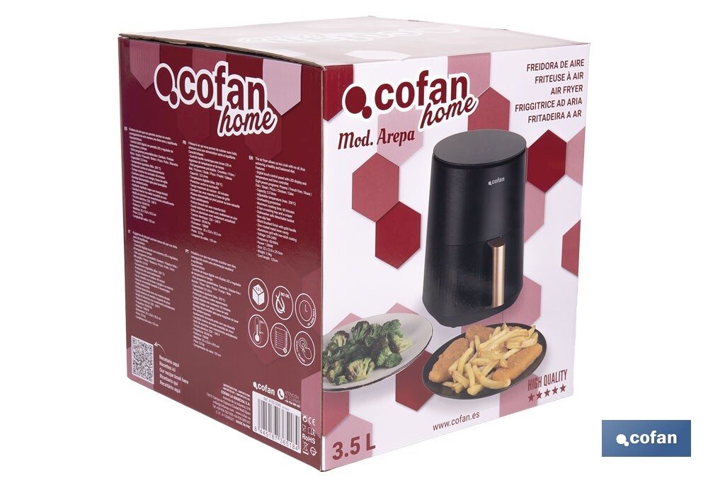 Air fryer | 3.5-litre capacity - Cofan