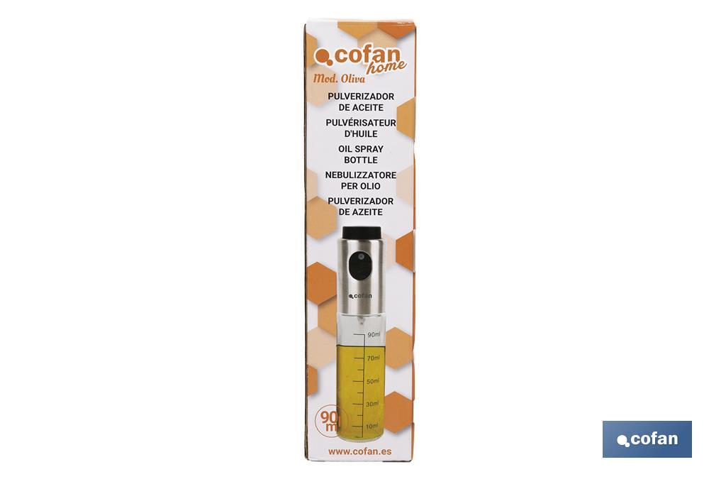 Oil sprayer dispenser | Multipurpose spray | Capacity: 90ml - Cofan