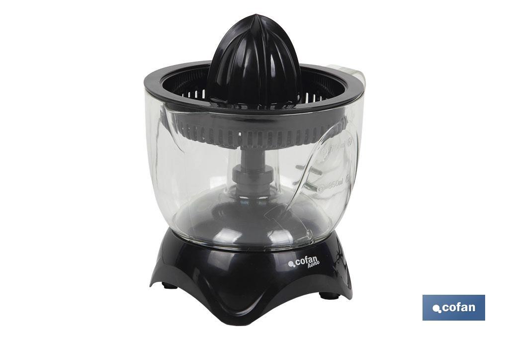 Electric juicer | Ontario Model | Power: 40W | 0.7l Capacity | ABS | Non-electrical parts suitable for dishwasher - Cofan