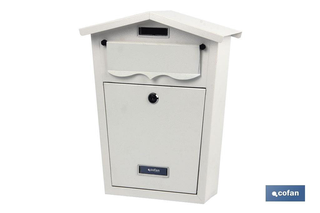 OUTDOOR LETTER BOX "GARDEN" - Cofan