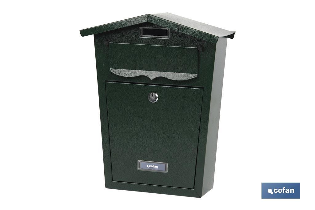 OUTDOOR LETTER BOX "GARDEN" - Cofan