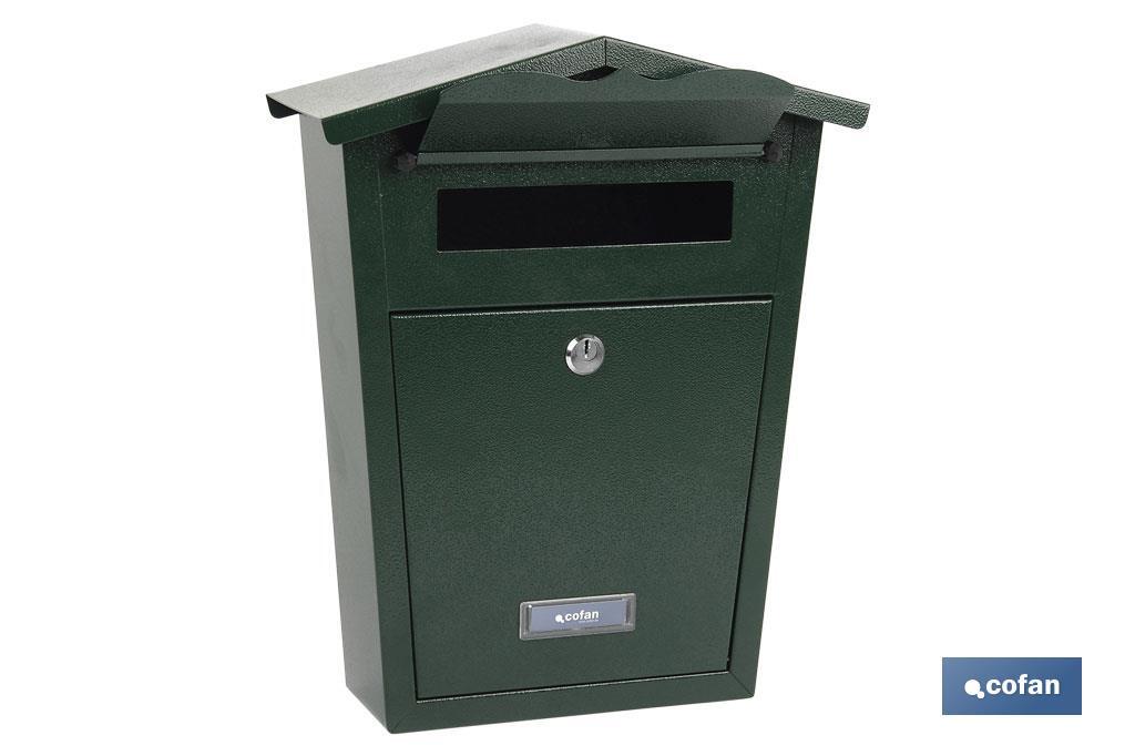 OUTDOOR LETTER BOX "GARDEN" - Cofan