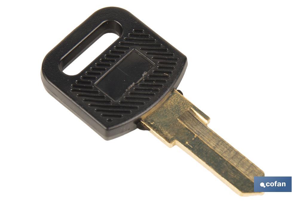 Llave en bruto adecuada para los buzones Cofan - Cofan