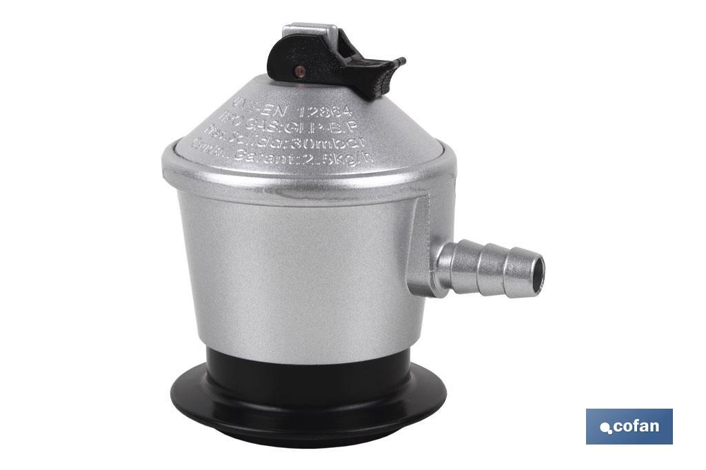 Butane/propane gas regulator | Domestic use | Regulator for butane gas cylinder - Cofan