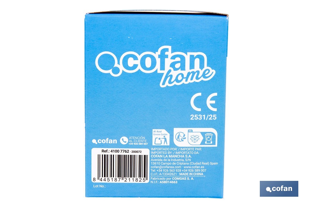 Regolatore di gas butano/propano | Per uso domestico | Regolatore per bombola di gas butano - Cofan