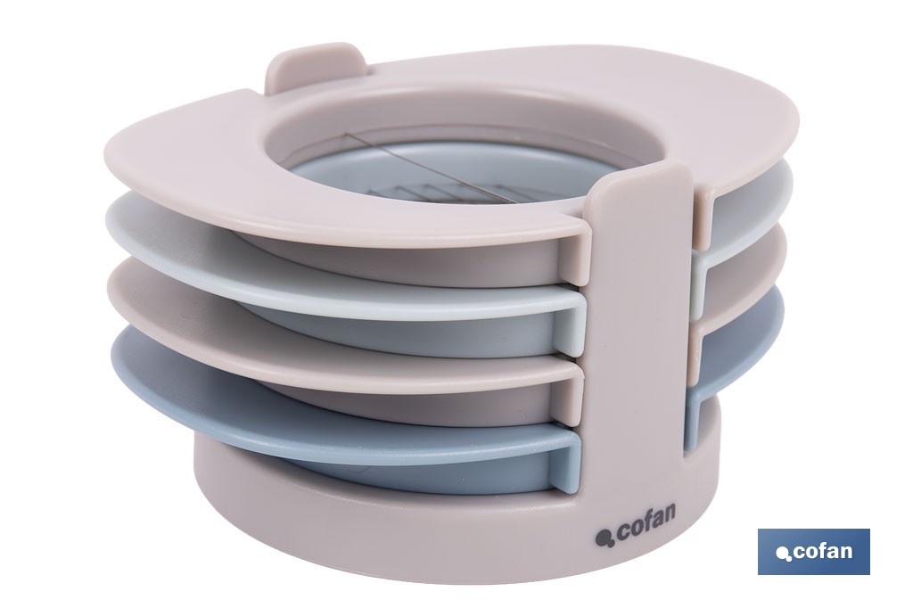 Cortador manual de alimentos | Diferentes formas de corte | Adecuado para alimentos blandos - Cofan