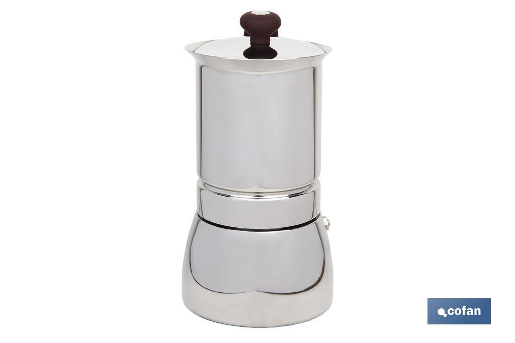 Moka pot | Stainless Steel | Different capacities - Cofan