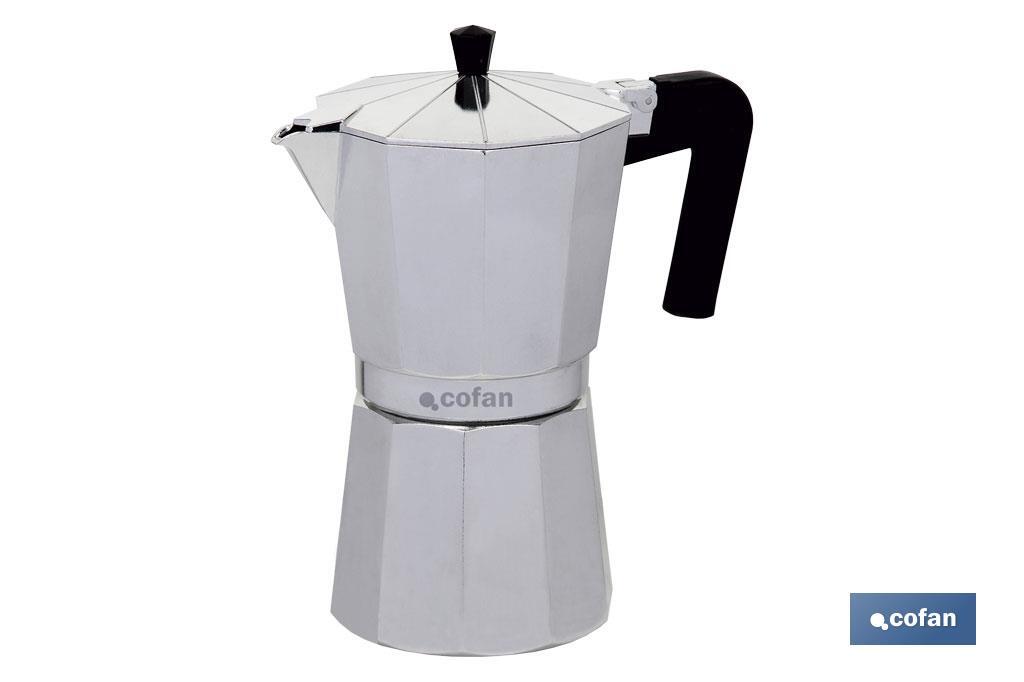 Moka pot | Different capacities | Aluminium | For Induction hobs | Cofan moka pot - Cofan