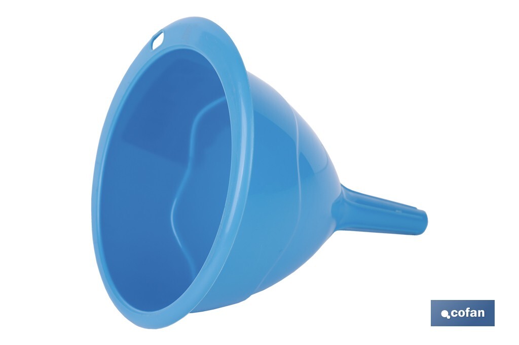 Plastic Funnel | Available in blue with food safety certification | Different Sizes - Cofan