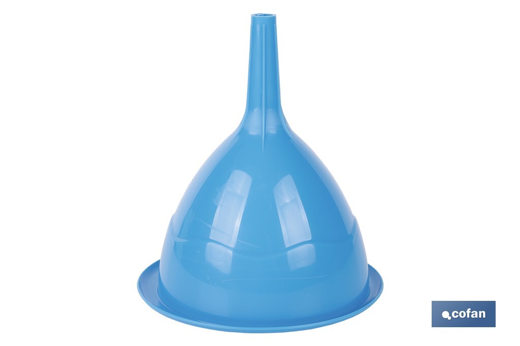 Plastic Funnel | Available in blue with food safety certification | Different Sizes - Cofan