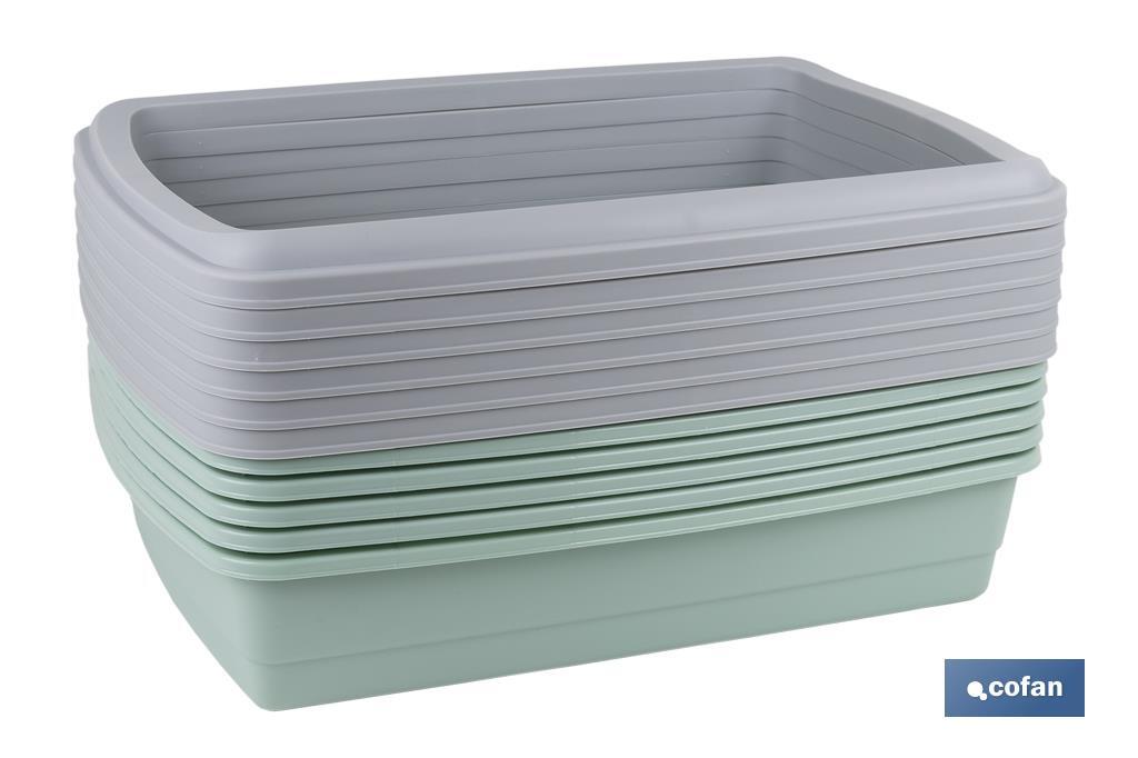 Cat litter tray | Two colours | Size: 47 x 31 x 11cm - Cofan