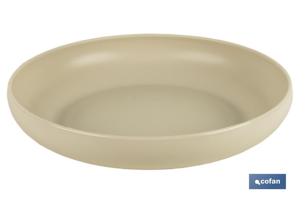 Round plates | Available in two colours | Capacity: 850ml - Cofan