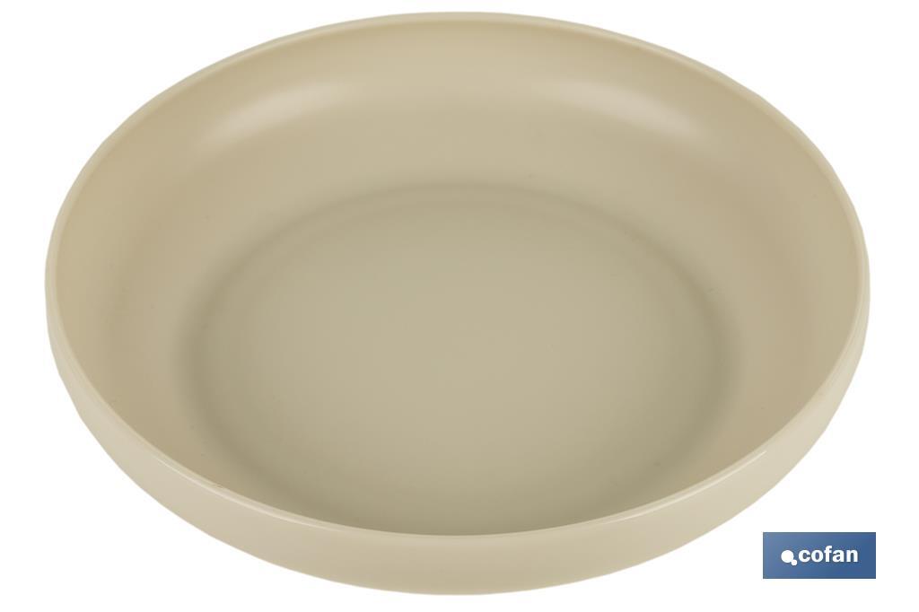 Round plates | Available in two colours | Capacity: 850ml - Cofan