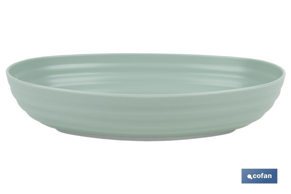 Multipurpose oval serving dish | Available in 2 colours | Size: 24 x 16 x 5.5cm - Cofan