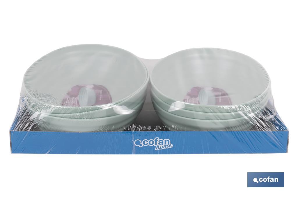 Multipurpose oval serving dish | Available in 2 colours | Size: 24 x 16 x 5.5cm - Cofan