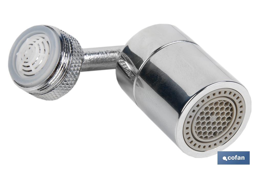 Brise-jet de robinet avec extension rotative universel 720° anti-éclaboussures - Cofan