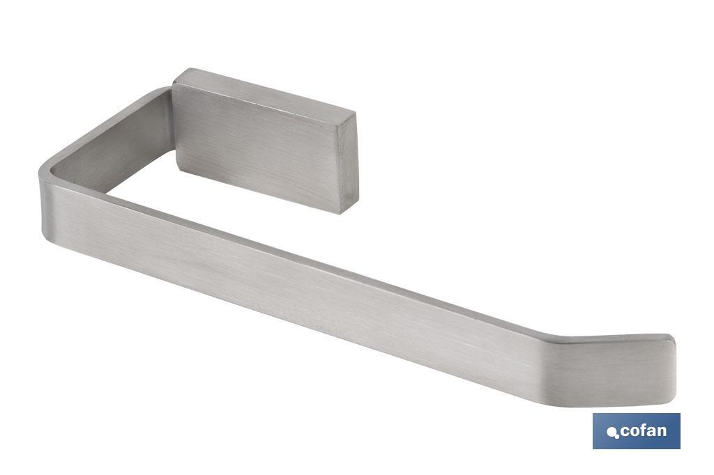 Towel/toilet paper holder | Madeira Model | Satin finish 304 stainless steel - Cofan