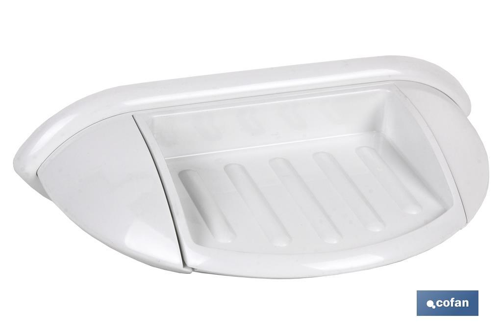 Jabonera de Baño Blanca - Cofan