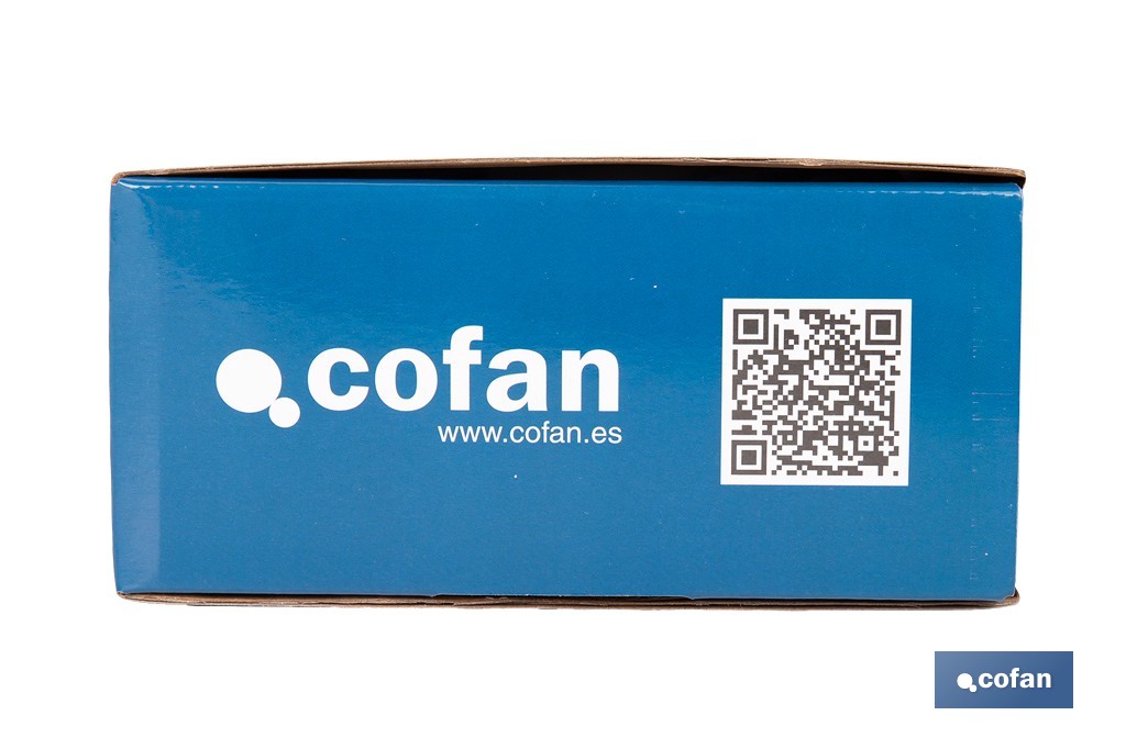 Grifo monomando para bidé con acabado cromado | Incluye latiguillos de acero inoxidable | Gama Évian - Cofan