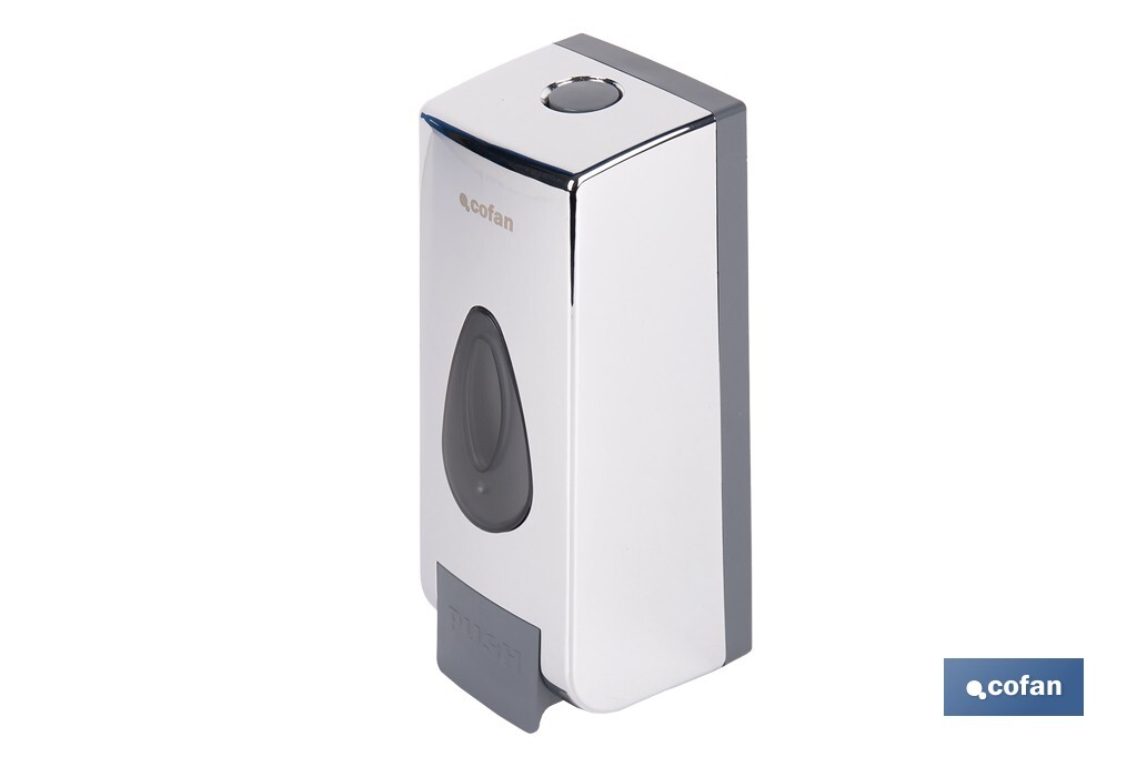 Soap dispenser | Capacity: 600ml | Material: durable ABS | Suitable for commercial use | Available in two different colours - Cofan