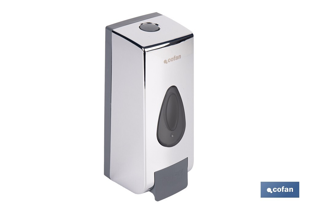 Soap dispenser | Capacity: 600ml | Material: durable ABS | Suitable for commercial use | Available in two different colours - Cofan