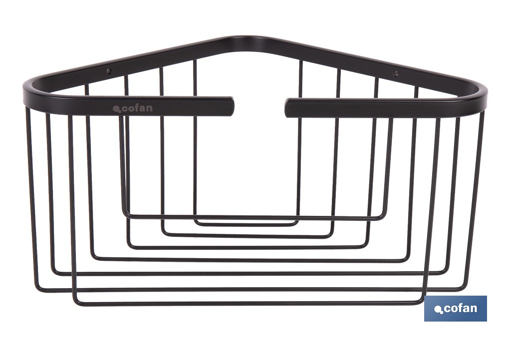  Corner Shower Basket | Corner-Piece | 304 Stainless Steel - Cofan