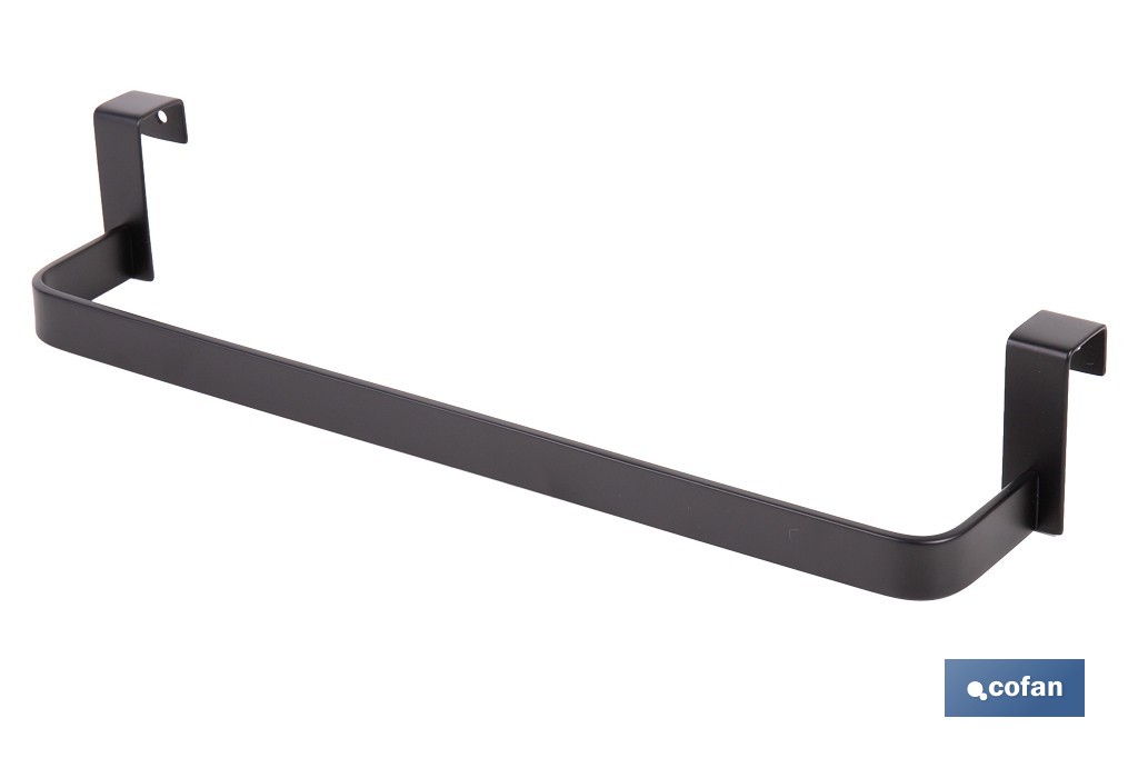 Toallero para mueble de baño con longitud de 36 cm. Dos acabados diferentes. - Cofan