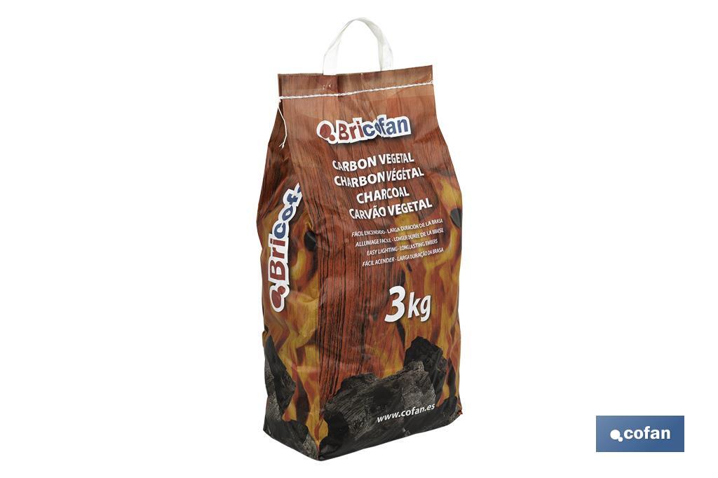 Carvão Vegetal 3kg - Cofan