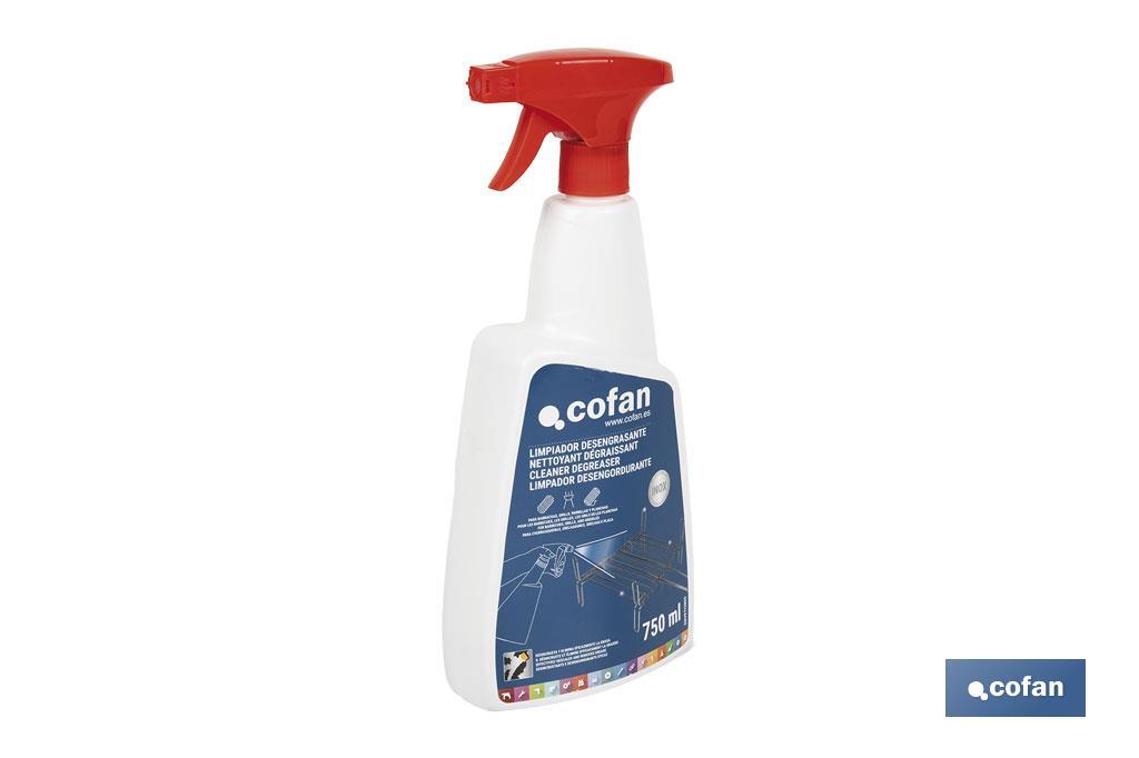 Limpiador desengrasante para barbacoas | Ideal para grills, parrillas y planchas | Capacidad: 750 ml - Cofan