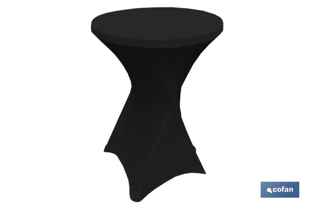 Housse de table de bar | Fabriquée en lycra | Idéale pour les cocktails, les mariages, les fêtes et la décoration - Cofan