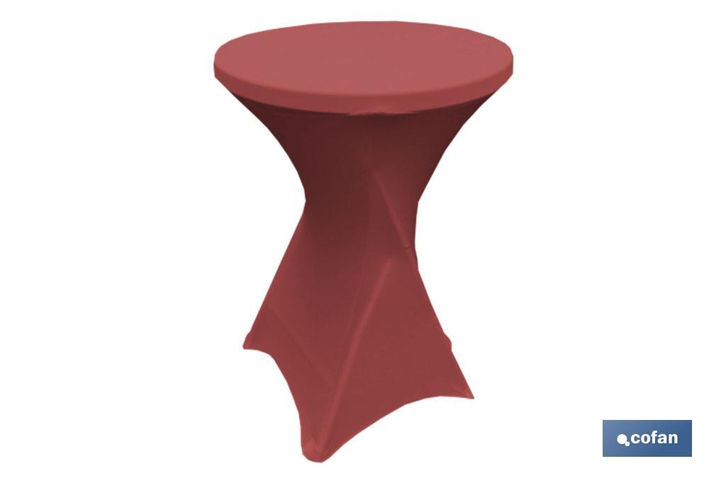 Table bar cover | Lycra | Ideal for cocktail parties, weddings, parties and decoration - Cofan