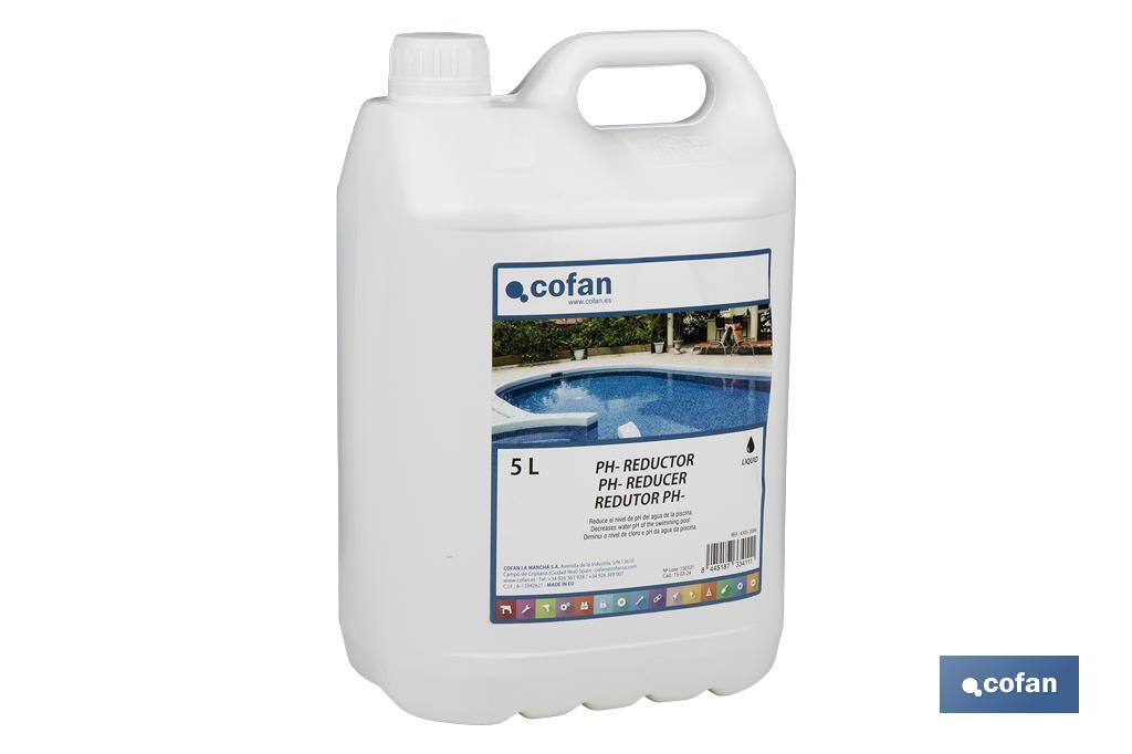 Liquido riduttore di pH per piscine - Cofan