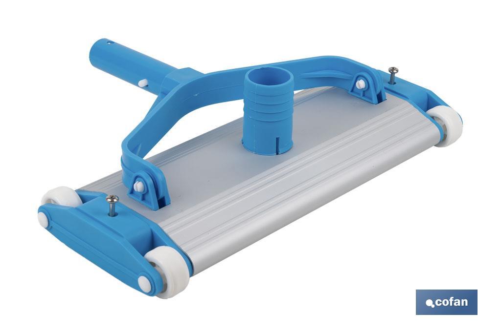 Nettoyeur pour Piscines | Brosse de fond Fabriquée en Aluminium - Cofan