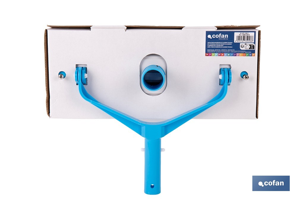 Pool vacuum head for swimming pools | Aluminium - Cofan