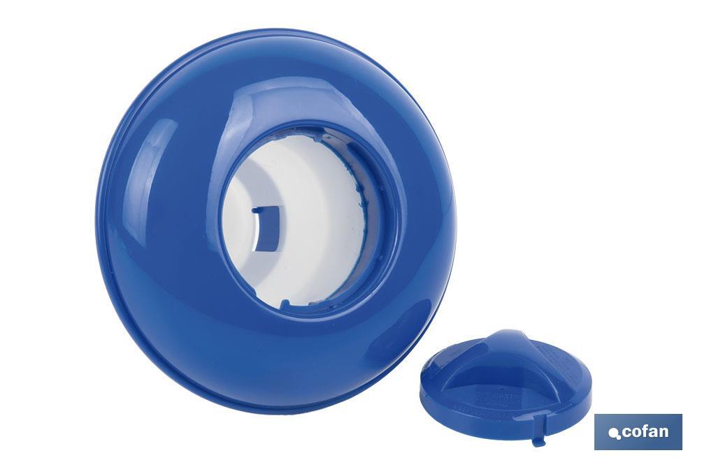 Dosificador de cloro flotante para piscinas en pastillas de 100 o 200 g - Cofan