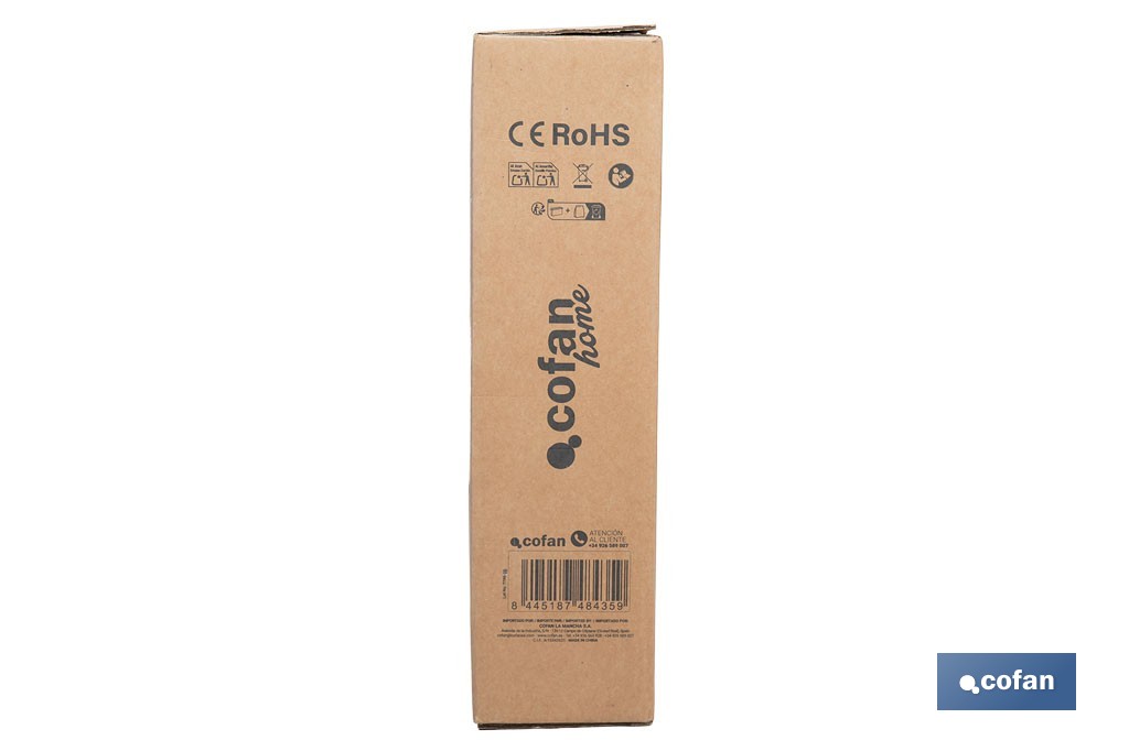 Ventilador de pared industrial con 3 velocidades | 3 aspas de aluminio, función de oscilación | Disponible en diferentes medidas y potencias - Cofan