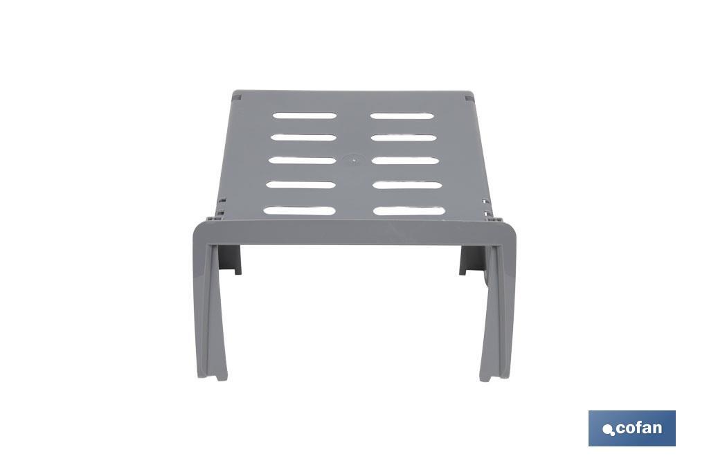 Stackable shoe racks | Colour: grey | Maximum storage space - Cofan