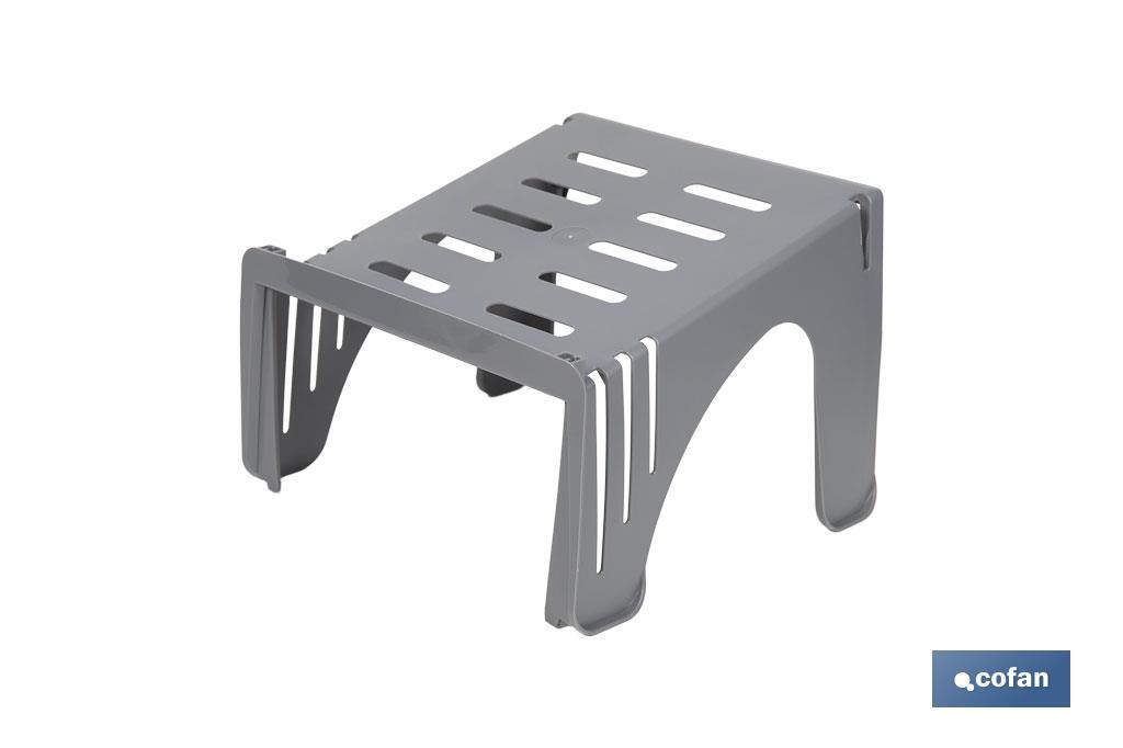 Stackable shoe racks | Colour: grey | Maximum storage space - Cofan