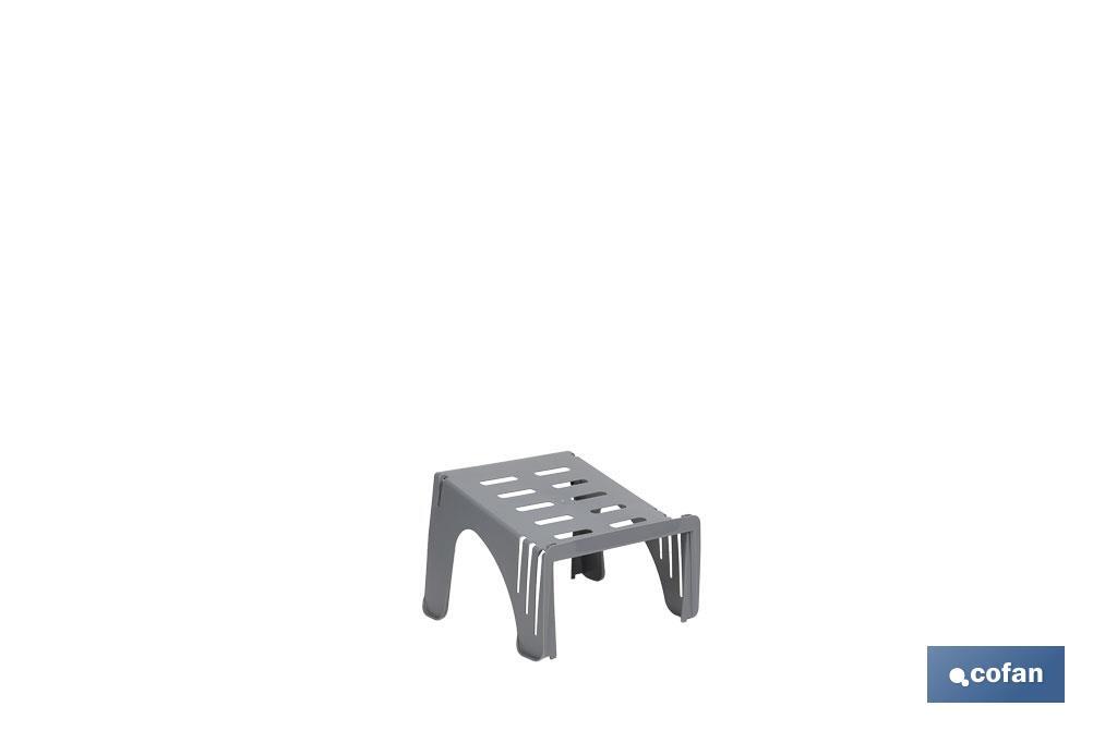 Stackable shoe racks | Colour: grey | Maximum storage space - Cofan
