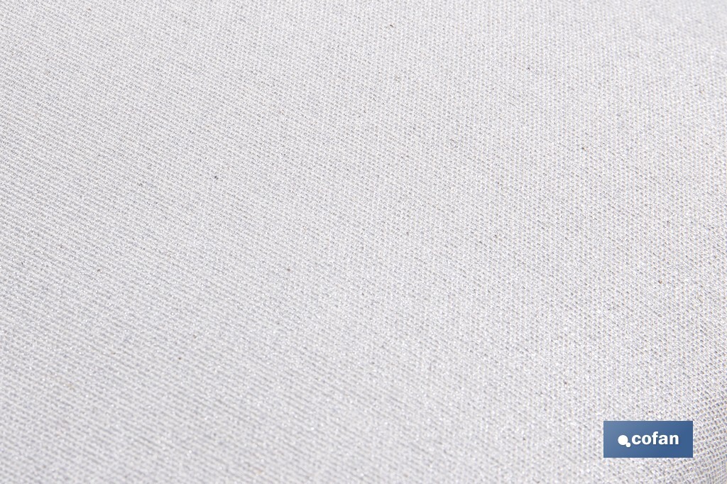 Funda acolchada para tabla de planchar | Color: gris metalizado | Material: 100 % algodón | Refleja el vapor | Disponible en dos medidas diferentes - Cofan