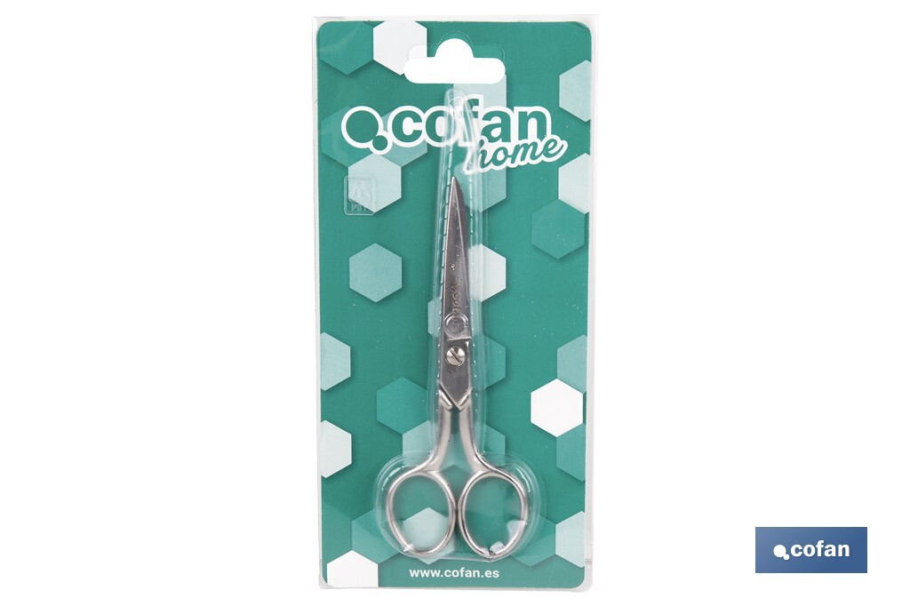 Tijeras de costura profesionales | Hojas de acero al carbono | Precisión y durabilidad en el corte de tejidos | Disponibles en diferentes medidas - Cofan