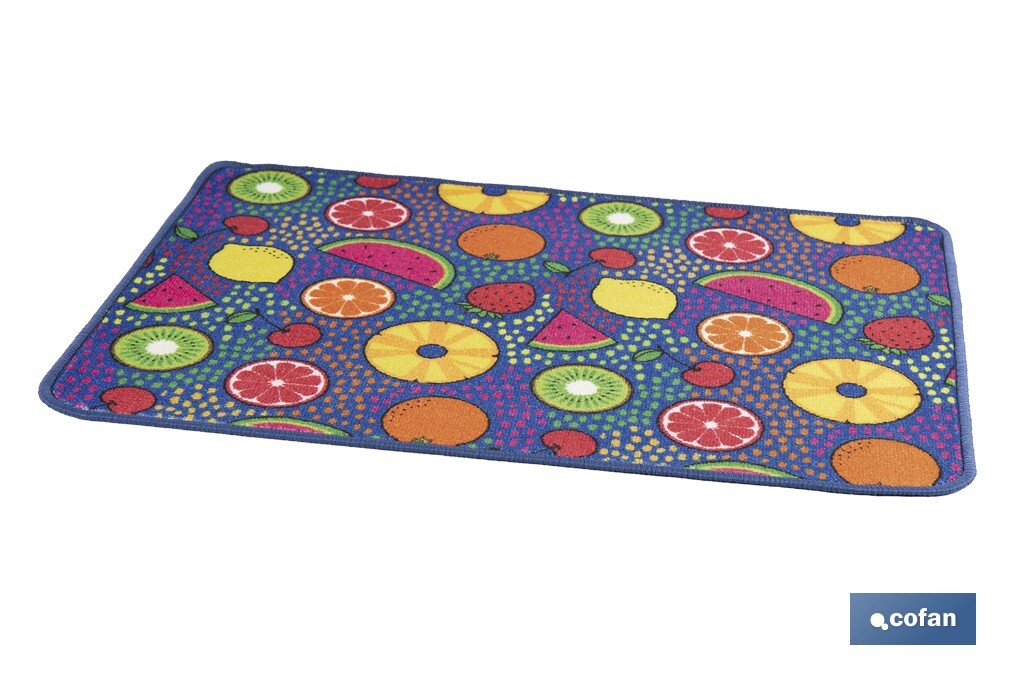 Felpudo entrada casa | Adecuado para interior y exterior | Material resistente | Antideslizante | Diseño divertido | Medidas: 50 x 70 cm - Cofan
