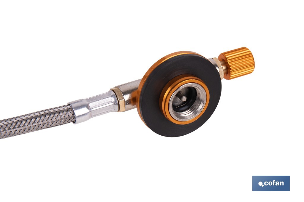 Hornillo de gas portátil y plegable con 3500W | Camping, senderismo y picnic - Cofan