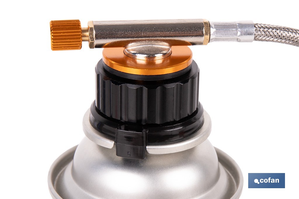 Hornillo de gas portátil y plegable con 3500W | Camping, senderismo y picnic - Cofan