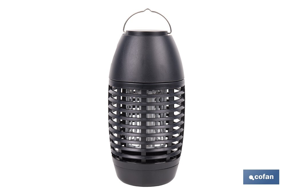 Lámpara LED antiinsectos recargable por USB | Interior y exterior | Cobertura 80 m² | Resistente al agua IPX4 | Luz UV de alta potencia | Ideal para camping, barbacoa y jardín - Cofan