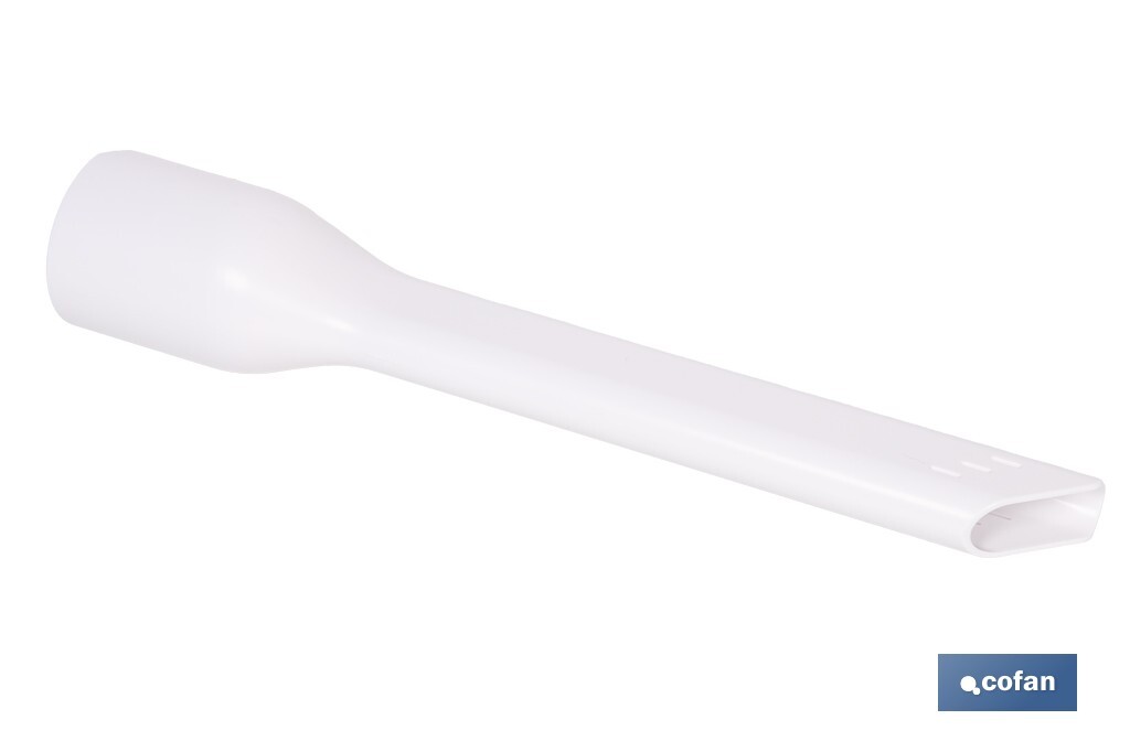 Aspiradora sin cable con base de carga | Potencia de succión: 180 AW | Potencia ciclónica: 32 kPa | 4 velocidades | Filtro HEPA lavable | Batería de litio 25,9 V | Color: blanco - Cofan