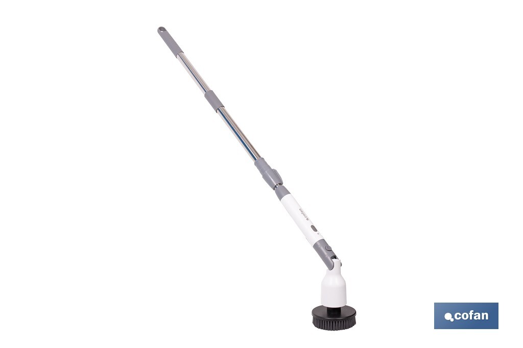 Cepillo de limpieza eléctrico multifunción con 2 velocidades | Recargable USB | Con 11 accesorios intercambiables | Resistente al agua IPX7 - Cofan